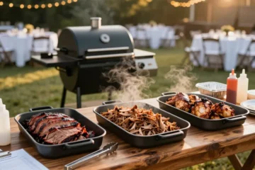How to Smoke Meat in Batches for a 100-Person Wedding Fast