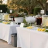 How to Set Up a Drink Station for 100 People Like a Pro