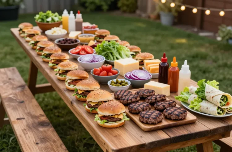 The Ultimate Guide to How to Set Up a Diy Bbq Burger Bar for 50 People