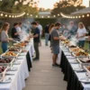 The Best Serving Layout for a Bbq Buffet of 100 People Fast