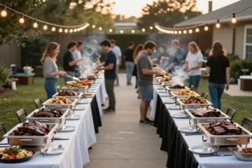 The Best Serving Layout for a Bbq Buffet of 100 People Fast