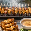 Party-Proof Thai Grilled Satay for 100 People — Peanut Sauce Bulk Prep