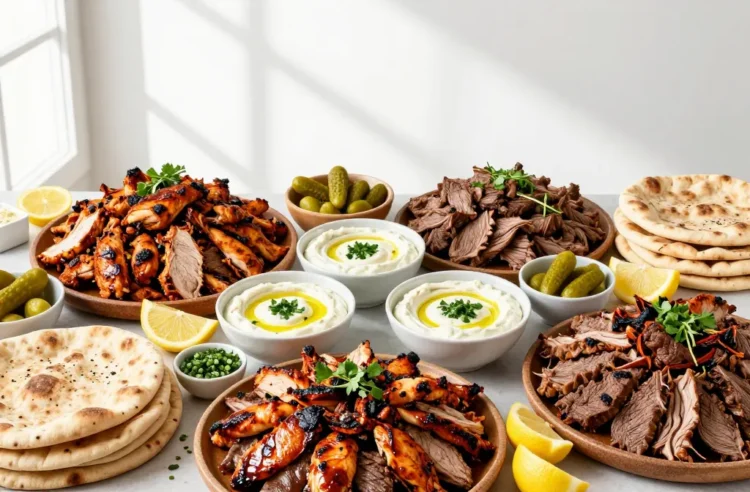 Party-Proven Middle Eastern Shawarma for 50 People — Meat and Sauce Guide
