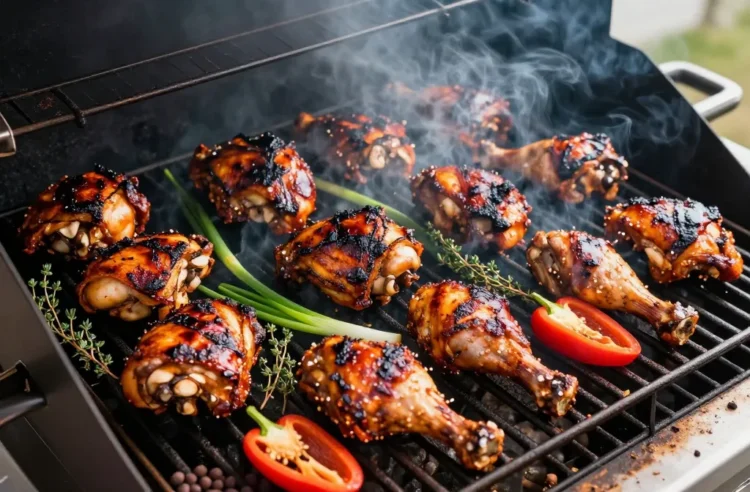 Viral Jamaican Jerk Chicken for 100 People — Marinade and Smoke Guide