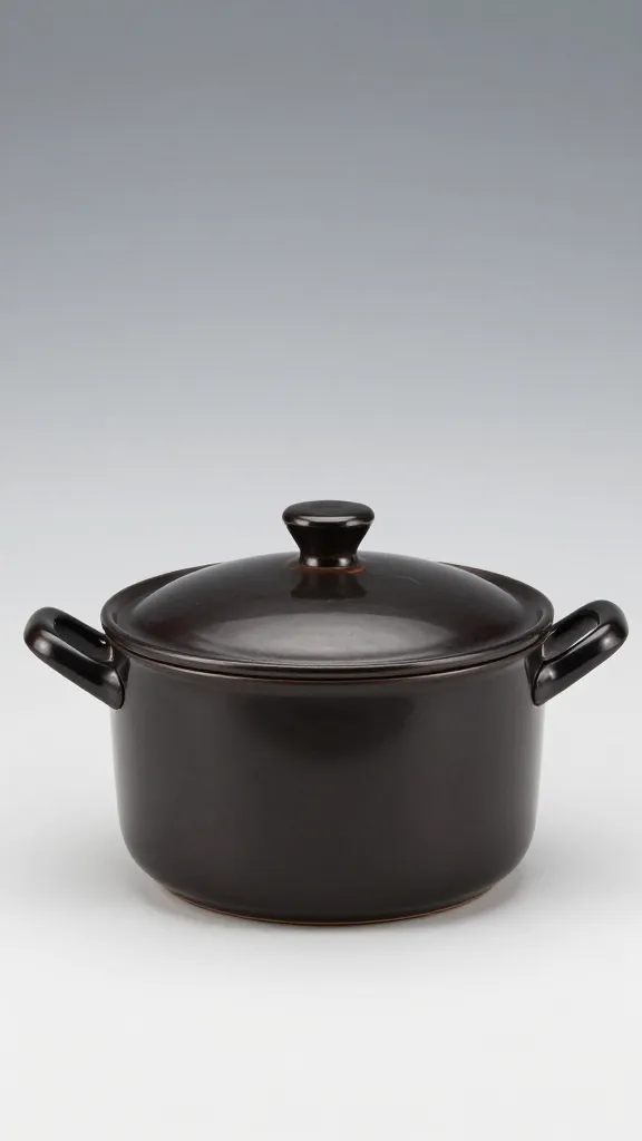 single basting pot of tare with lacquered sheen