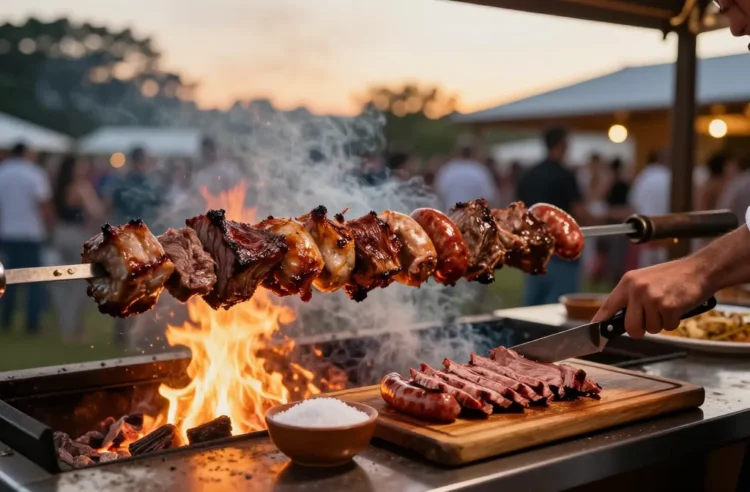 Master Brazilian Churrasco for 30 People — Skewer Technique for Crowds