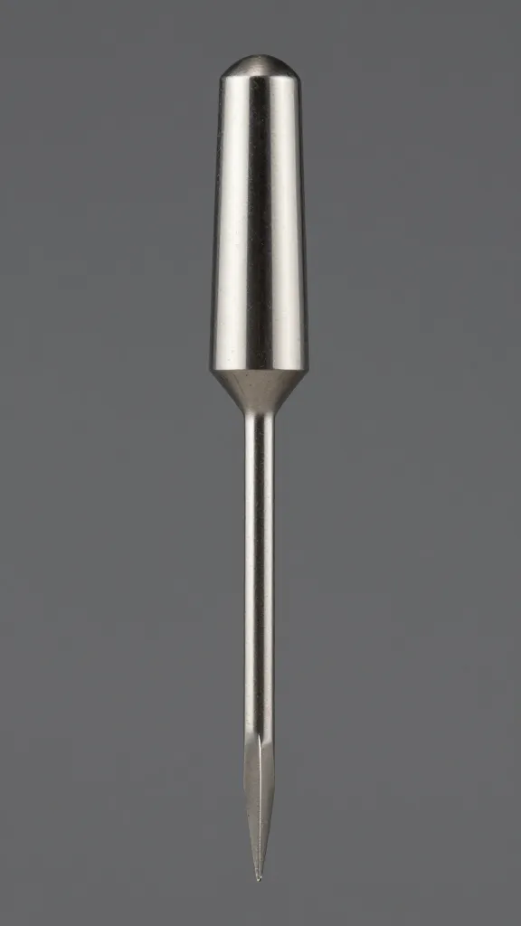 stainless skewer tip piercing seasoned ribeye cap