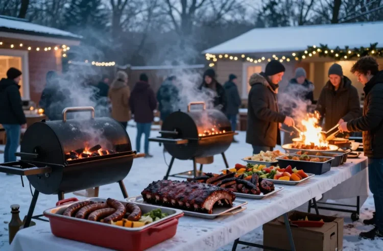 Master Your Christmas Bbq for 50 People — Winter Grilling Tips