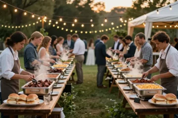 Nail Backyard Wedding Bbq Logistics for 150 People