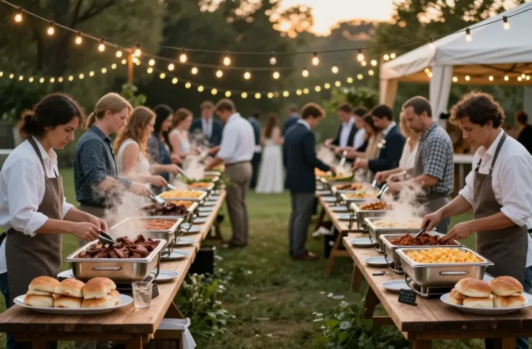 Nail Backyard Wedding Bbq Logistics for 150 People