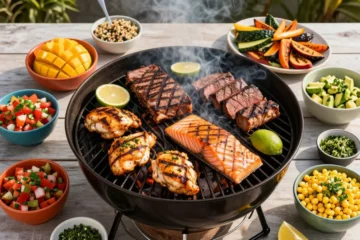 Party-Proof Heart-Healthy Bbq for 30 People — Lean Cuts and Fresh Salsas