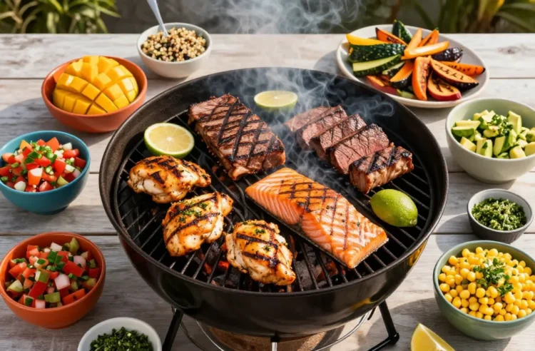 Party-Proof Heart-Healthy Bbq for 30 People — Lean Cuts and Fresh Salsas