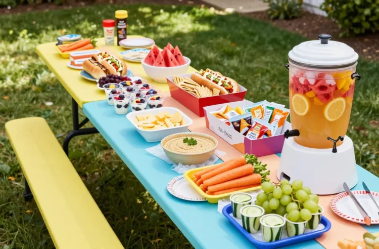 Party-Proof How to Feed 50 Kids at a Bbq — the No-Heat Menu