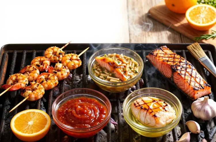 Juicy Grill Wins 6 Bbq Marinades for Seafood — Shrimp, Salmon, Tuna, and Halibut