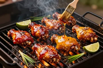 Viral 5 Asian Glazes for 4th of July Wings and Drumsticks