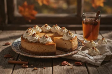 Pumpkin Cheesecake - Hero