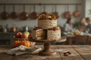Thanksgiving Cake hero shot