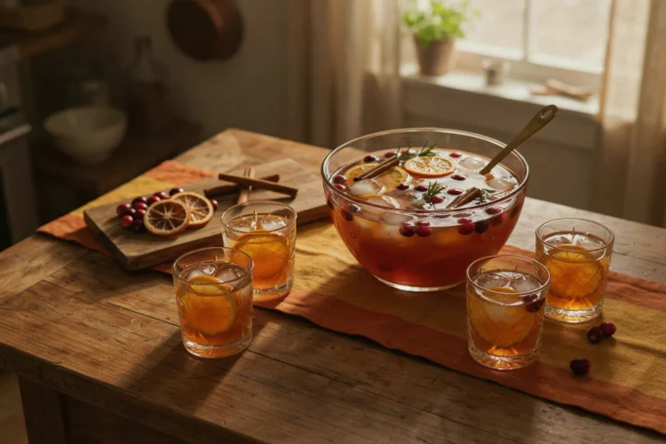 Thanksgiving Cocktails for a Crowd hero shot