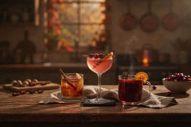 Thanksgiving Cocktails hero shot