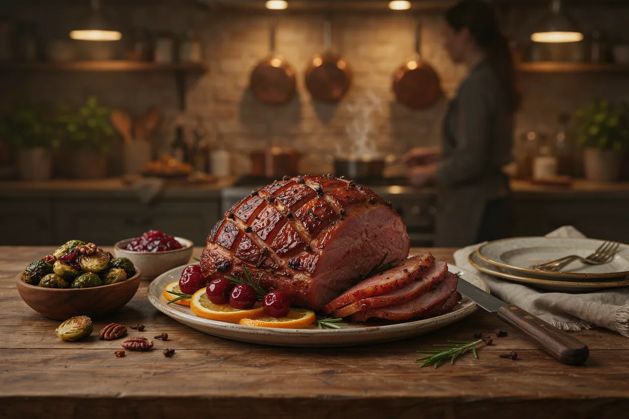 Thanksgiving Ham hero shot