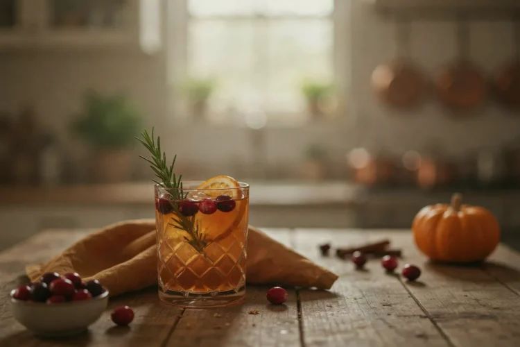 Thanksgiving Mocktail hero shot