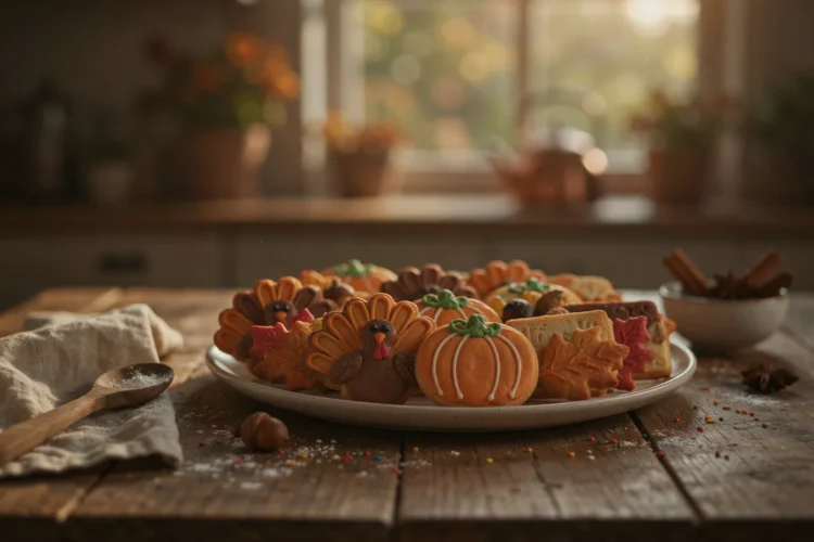 Thanksgiving Sugar Cookies hero shot