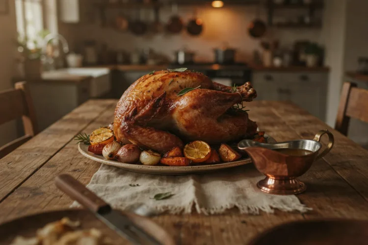 Roast Thanksgiving Turkey hero shot