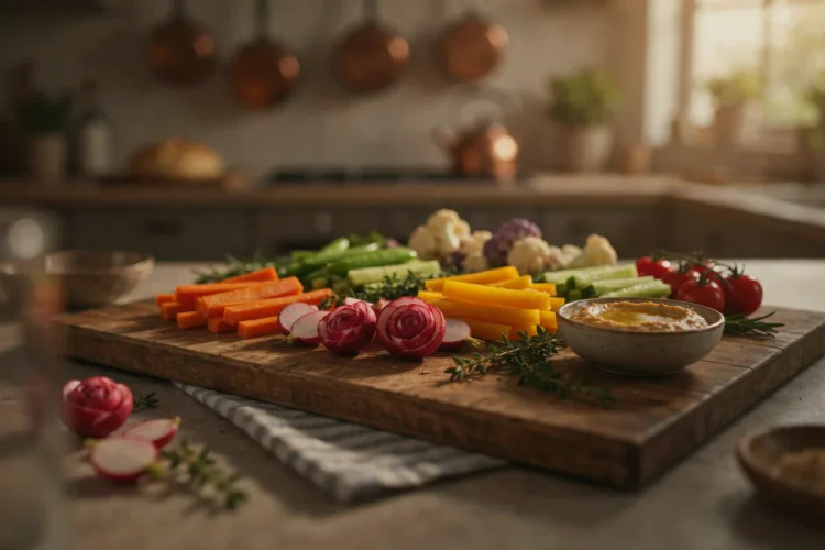 Thanksgiving Veggie Tray hero shot