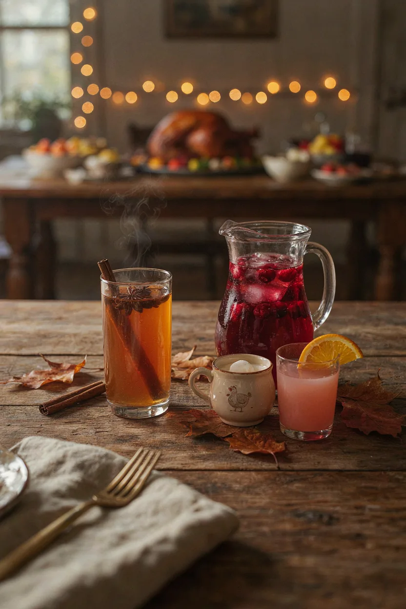 Thanksgiving Drinks, Non-Alcoholic hero image