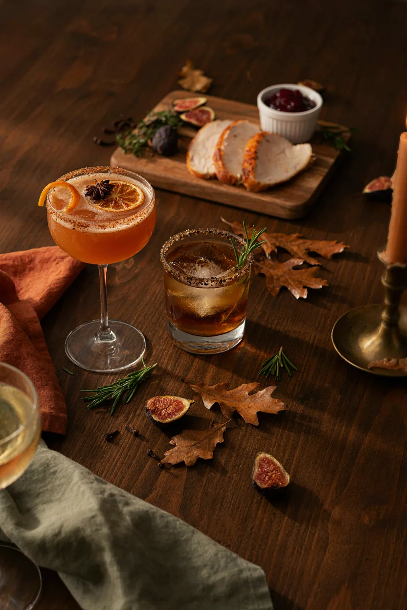 Finished batched cocktails