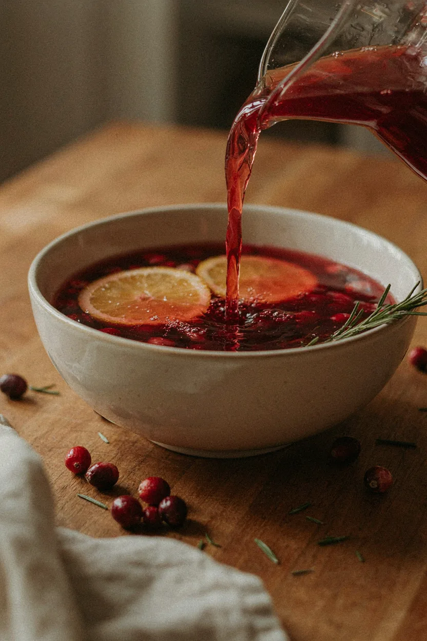 Cranberry punch base
